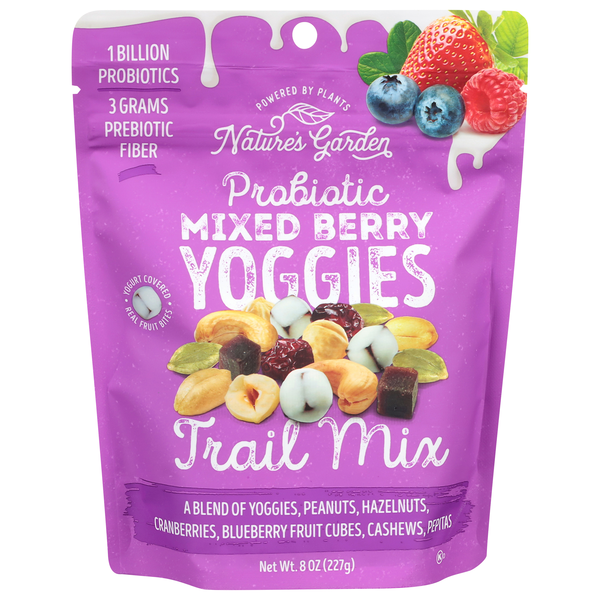 Nature's Garden Probiotic Mixed Berries Yoggies Trail Mix