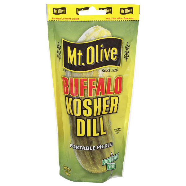 Mt. Olive Portable Buffalo Kosher Dill Pickle