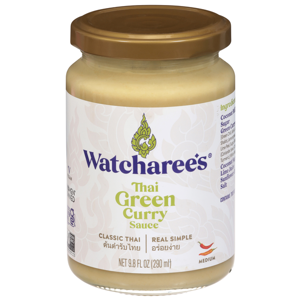 Watcharee's Medium Thai Green Curry Sauce