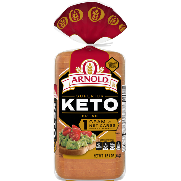 Arnold Superior Keto 40 Calories Sliced Bread