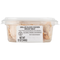 Grilled Sliced Chicken Breast Meat