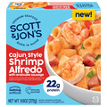 Scott & Jon's 22g Protein Cajun Shrimp Alfredo w/Andouille Frozen Meal