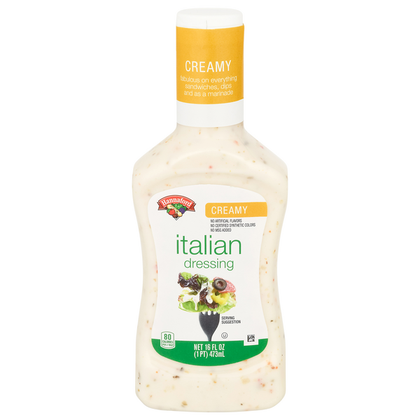Hannaford Creamy Italian Dressing