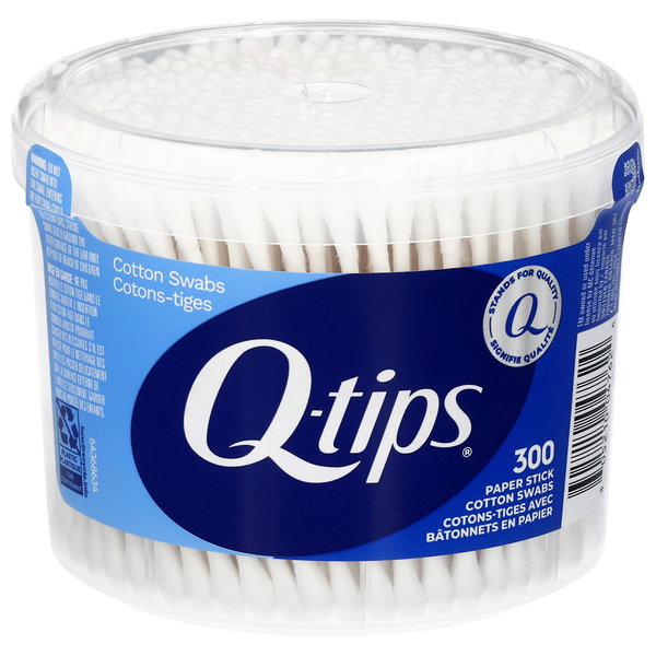Q-tips Paper Stick Cotton Swabs
