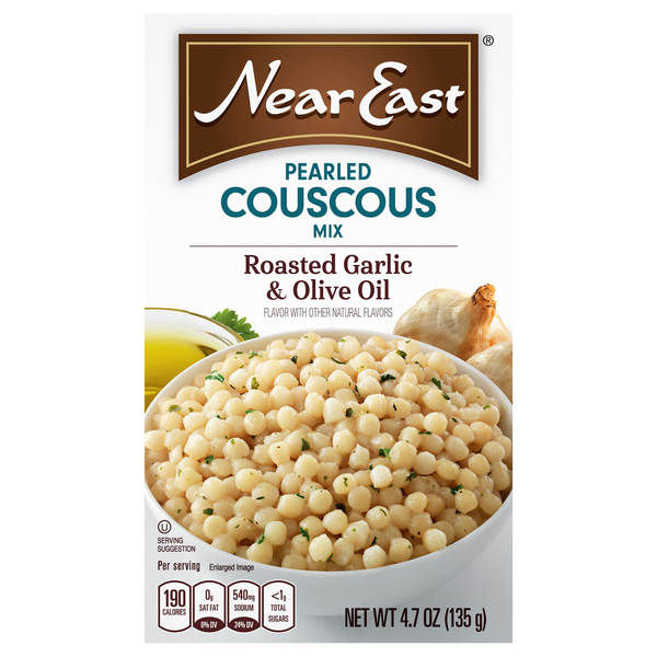 Near East Roasted Garlic & Olive Oil Pearled Couscous Mix