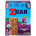 CLIF Zbar Organic Chocolate Chip Soft Baked Energy Snack Bars - 18 ct