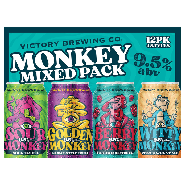 Victory Brewing Company Monkey Mixed Pack Beer - 12 pk