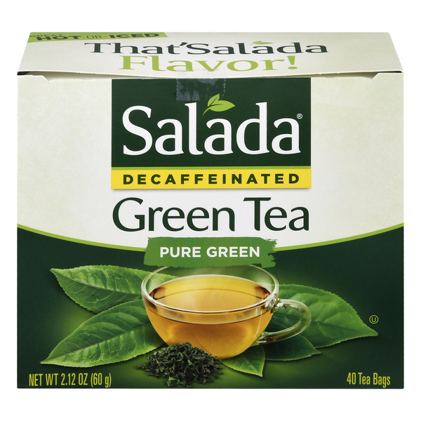 Salada Decaffeinated Pure Green Tea Bags