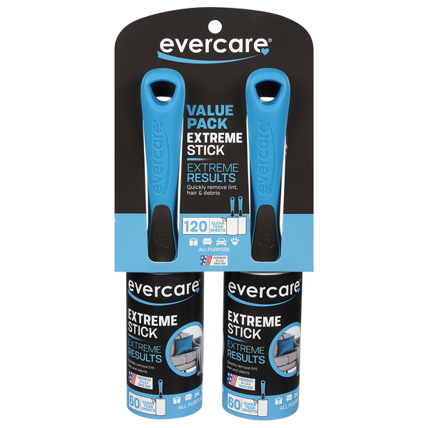 Evercare Extreme Stick Lint Rollers