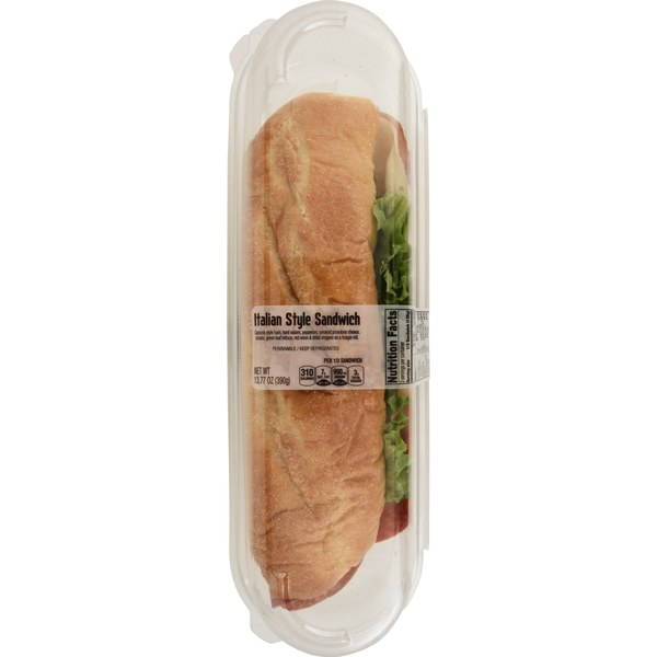 Hannaford Italian Style Sandwich
