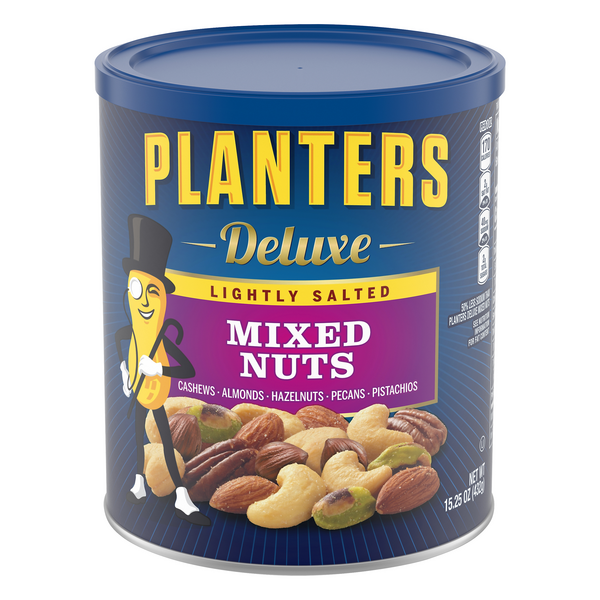 Planters Deluxe Mixed Nuts Lightly Salted
