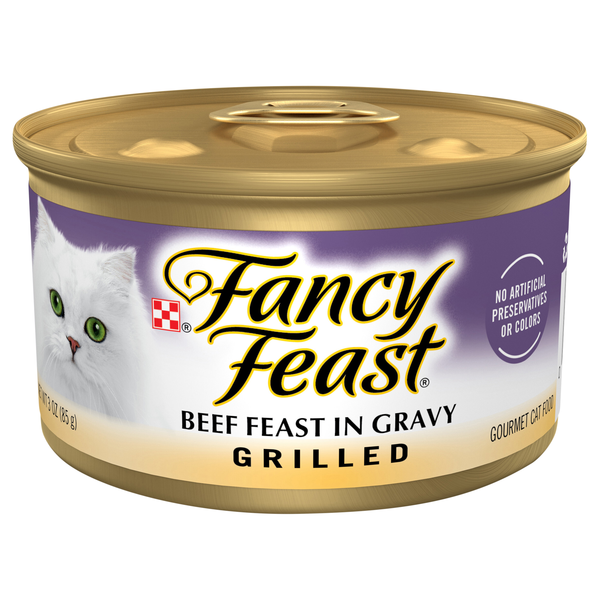 Fancy Feast Grilled Beef Feast in Gravy Wet Cat Food