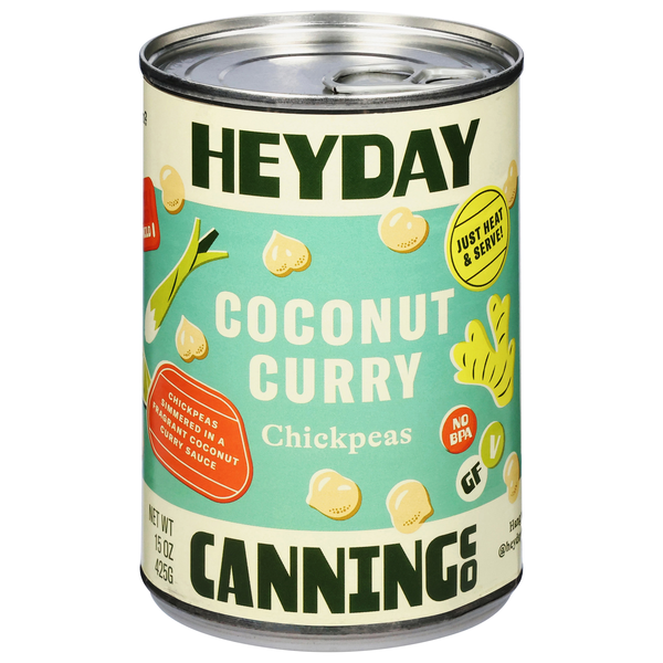 Heyday Canning Co. Coconut Curry Chickpeas