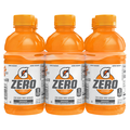 Gatorade Zero Sugar Thirst Quencher Orange Sports Drink - 6 pk