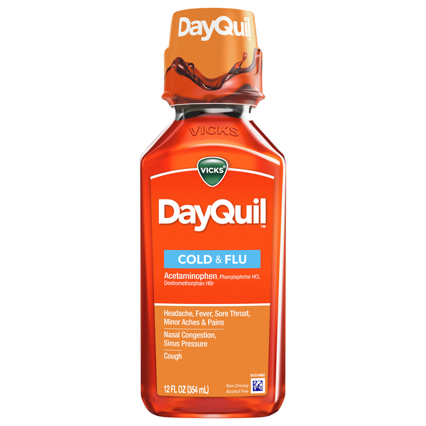 Vicks DayQuil Cold & Flu Multi-Symptom Relief Liquid