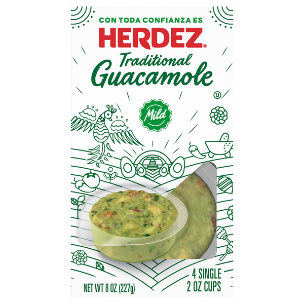 Herdez Mild Traditional Guacamole - 4 ct