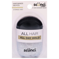 Scunci All Day Hold Hair Bands w/Storage Case Clear