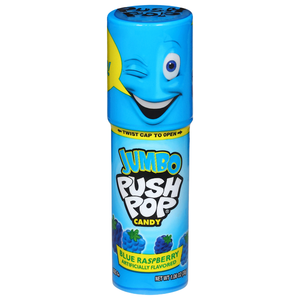Jumbo Push Pop Assorted Flavors Lollipop Candy