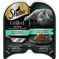 SHEBA Premium Grilled Bites Tender Tuna in Gravy Wet Cat Food - 2 ct