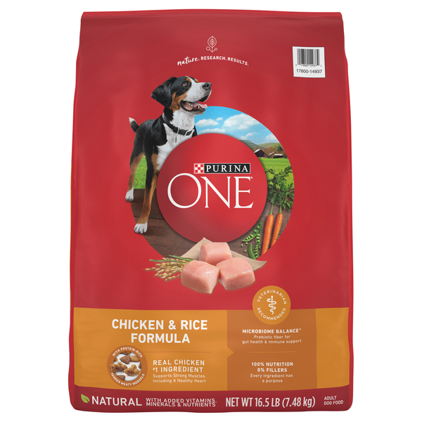 Save on Purina ONE Natural Chicken & Rice Formula Adult Dry Dog Food