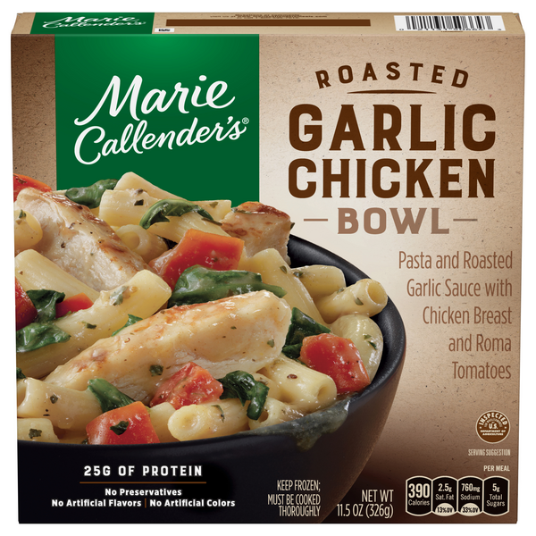 Marie Callender's New Orleans Style Chicken Alfredo Bowl,