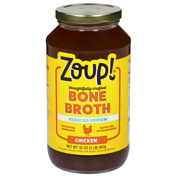 Zoup! Reduced Sodium Chicken Bone Broth