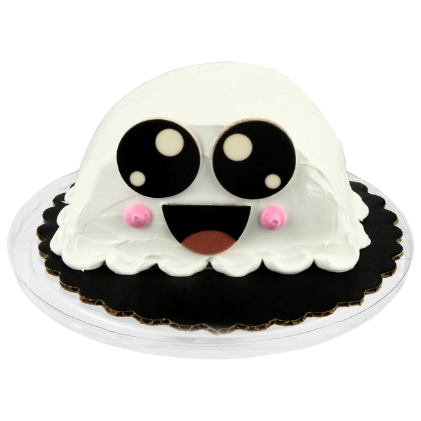 Hannaford Bakery Traditional Icing Vanilla Mini Ghost Cake