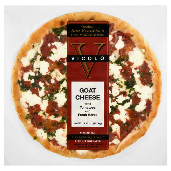 Vicolo Goat Cheese Pizza with Tomatoes & Fresh Herbs Refrigerated