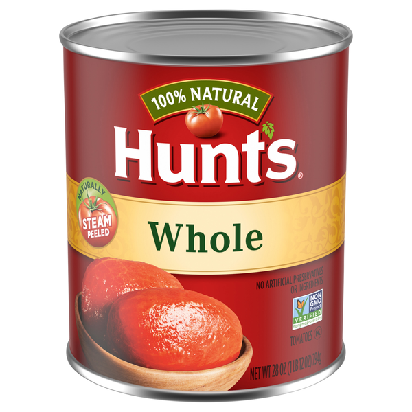 Hunt's 100% Natural Whole Peeled Tomatoes