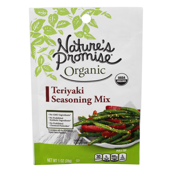 Nature's Promise Organic Teriyaki Seasoning Mix Packet