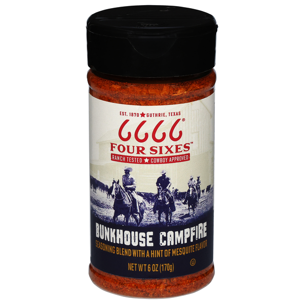 Four Sixes Bunkhouse Campfire Seasoning Blend