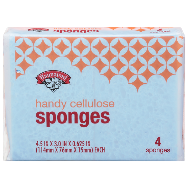Hannaford Handy Cellulose Sponges