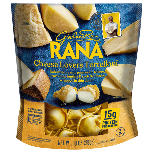 Giovanni Rana Cheese Lovers Tortelloni Pasta Fresh