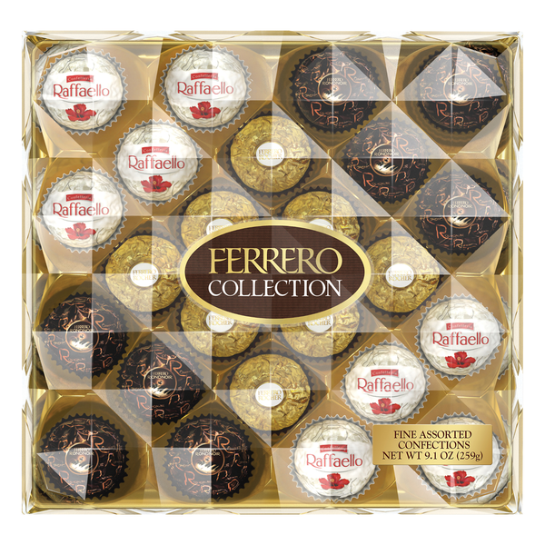 Ferrero Collection Fine Assorted Chocolates Candy - 24 ct