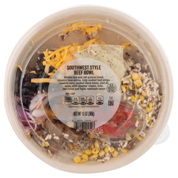 Our Brand Southwest Style Beef Bowl