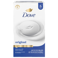 Dove Original Beauty Soap Bar - 6 ct