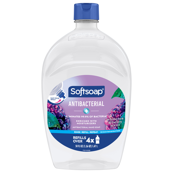 Softsoap White Tea & Berry Fusion Antibacterial Hand Soap Refill