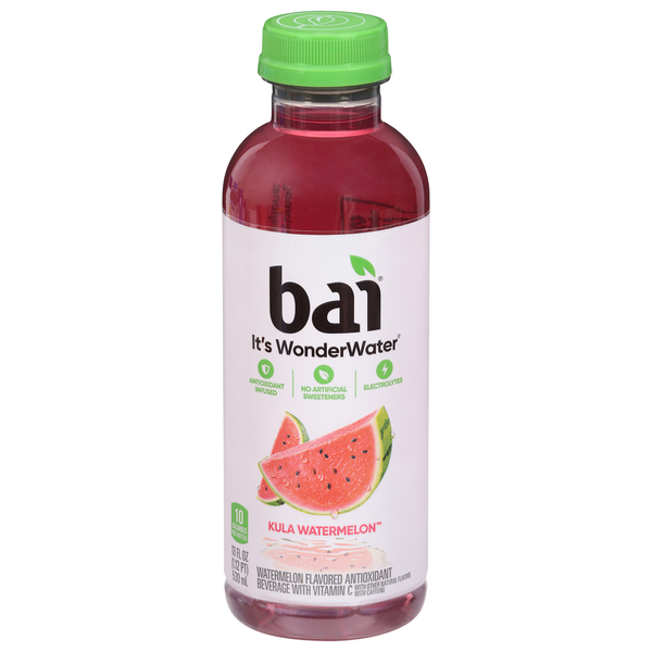 Bai Antioxidant Wonder Water Kula Watermelon Flavored Beverage