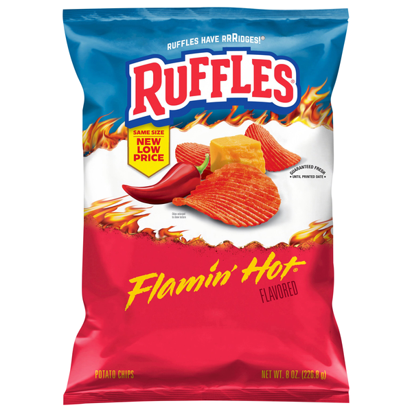 Ruffles Flamin' Hot Potato Chips