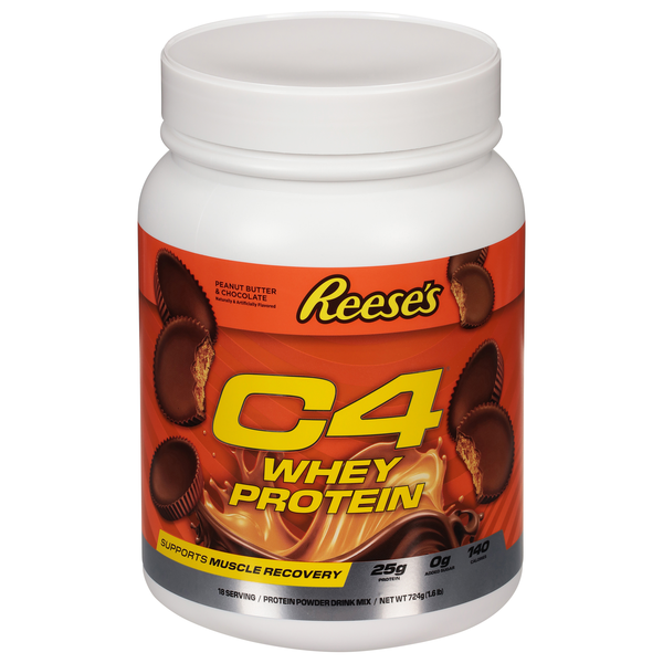 Cellucor C4 Reese's Peanut Butter & Milk Chocolate Whey Protein Powder
