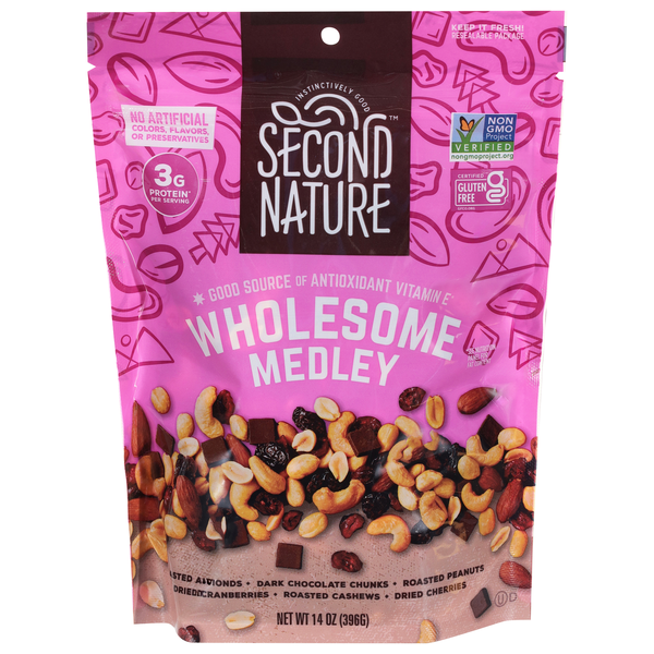 Second Nature Trail Mix Wholesome Medley Gluten Free