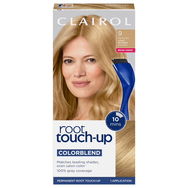 Clairol Root Touch-Up Permanent Creme Light Blonde 9