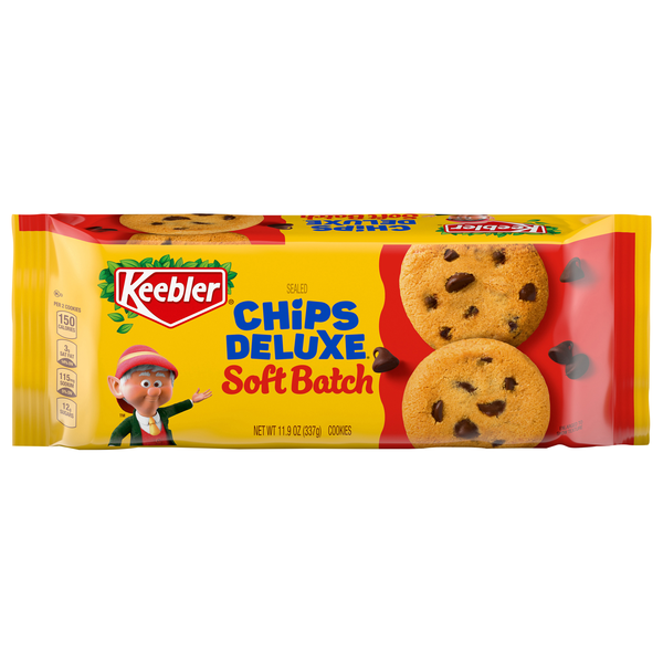 Keebler Chips Deluxe Soft Batch Chocolate Chip Cookies
