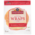 Toufayan Sun-Dried Tomato Wraps - 6 ct