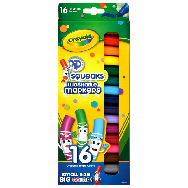 Crayola Pip-Squeaks Washable Markers Nontoxic