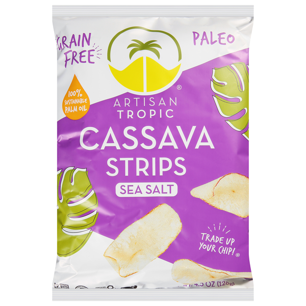 Artisan Tropic Gluten Free Sea Salt Cassava Strips