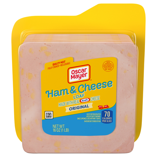 Oscar Mayer Ham & Cheese Loaf Original Sliced