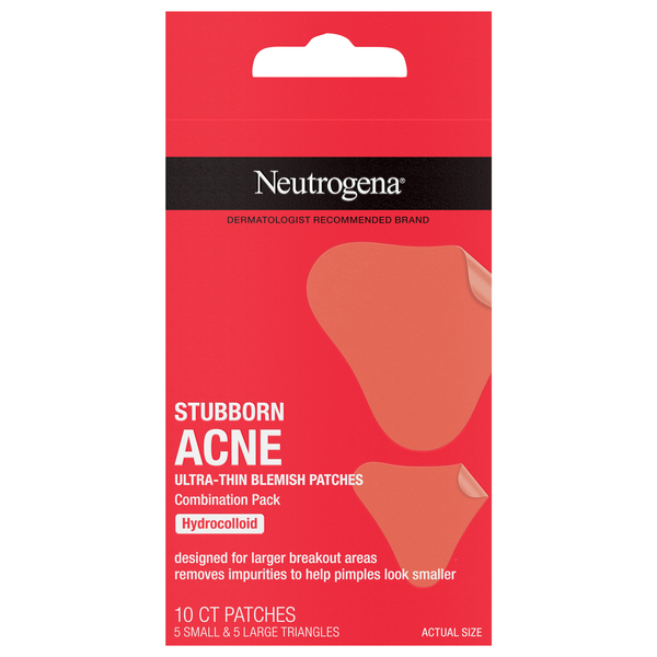 Neutrogena Stubborn Acne Hydrocolloid Ultra Thin Blemish Patches