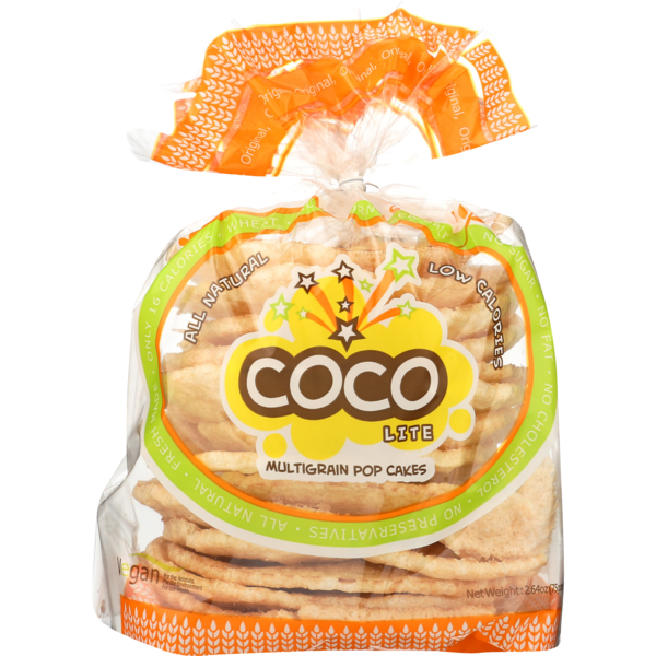 CoCo Pop Cakes Multigrain Original Lite All Natural