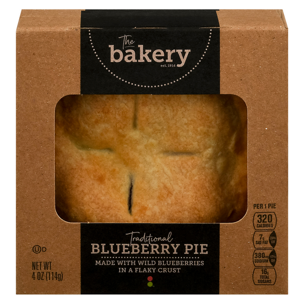 Stop & Shop The Bakery Traditional Blueberry Pie 4 Inch